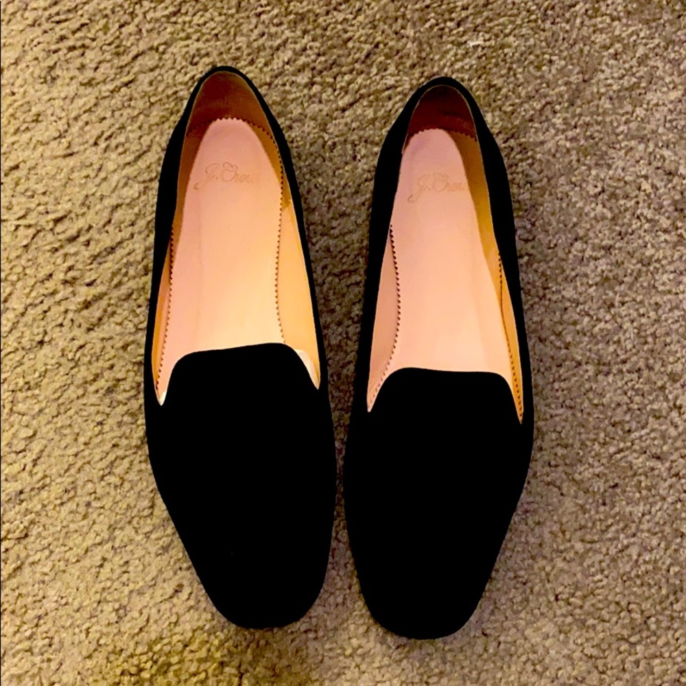 J Crew Suede Loafers